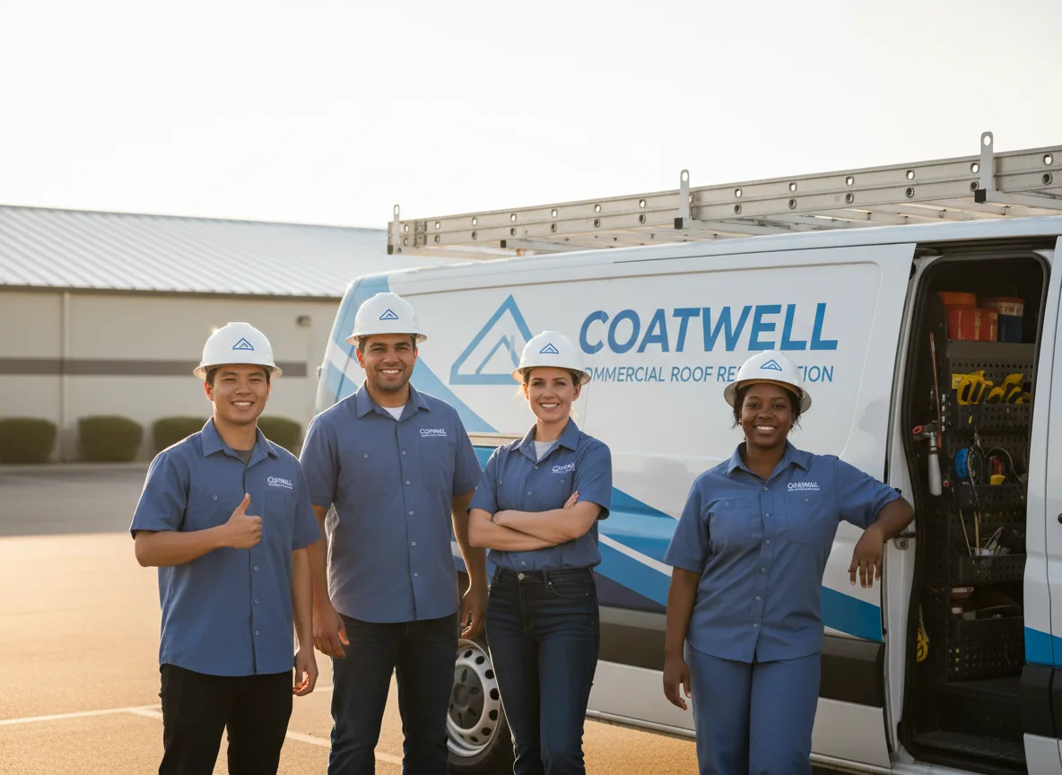 Commercial roof coating company in Blanchard, LA